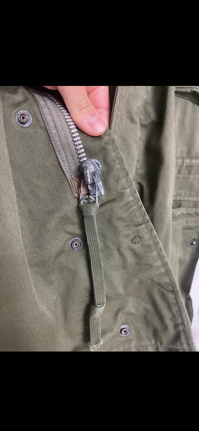 미군 오리지널 M-65 필드자켓 2세대 67년 regular-small 상품이미지5