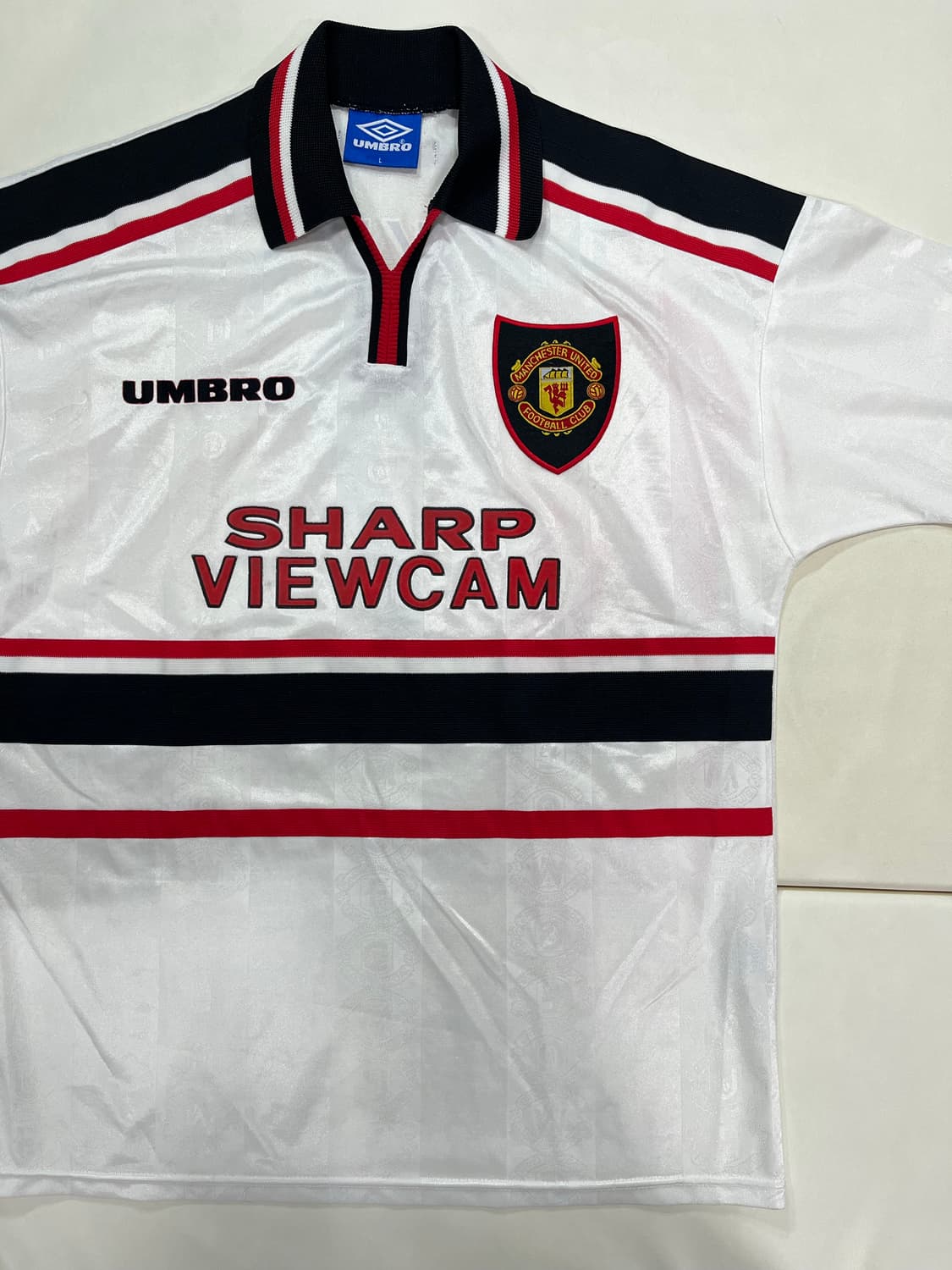엄브로 97-98 맨체스터 유나이티드 FC 어웨이 베컴 상품이미지6