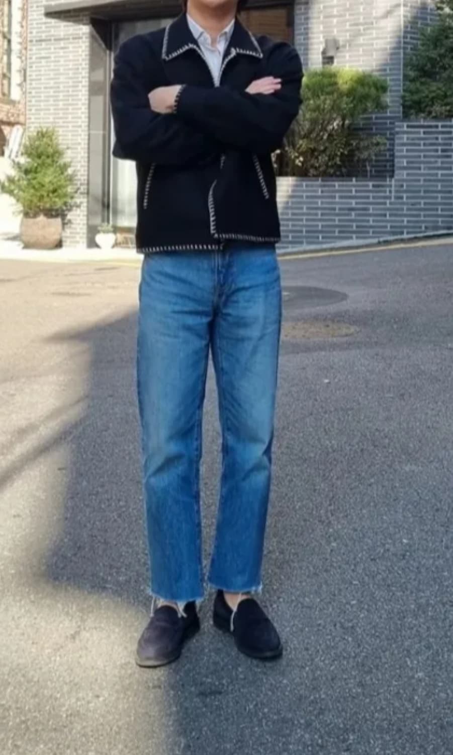 Y팁 스웨이드 네이비 페니로퍼 270(무료배송) 상품이미지4