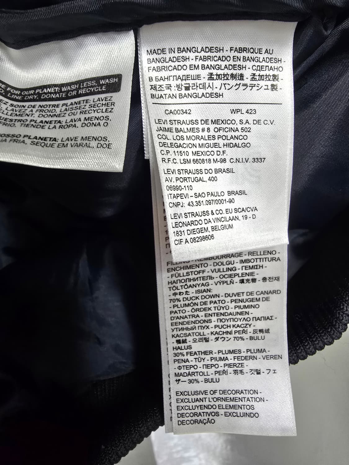 리바이스 후드 오리털 패딩 (1950) 상품이미지4