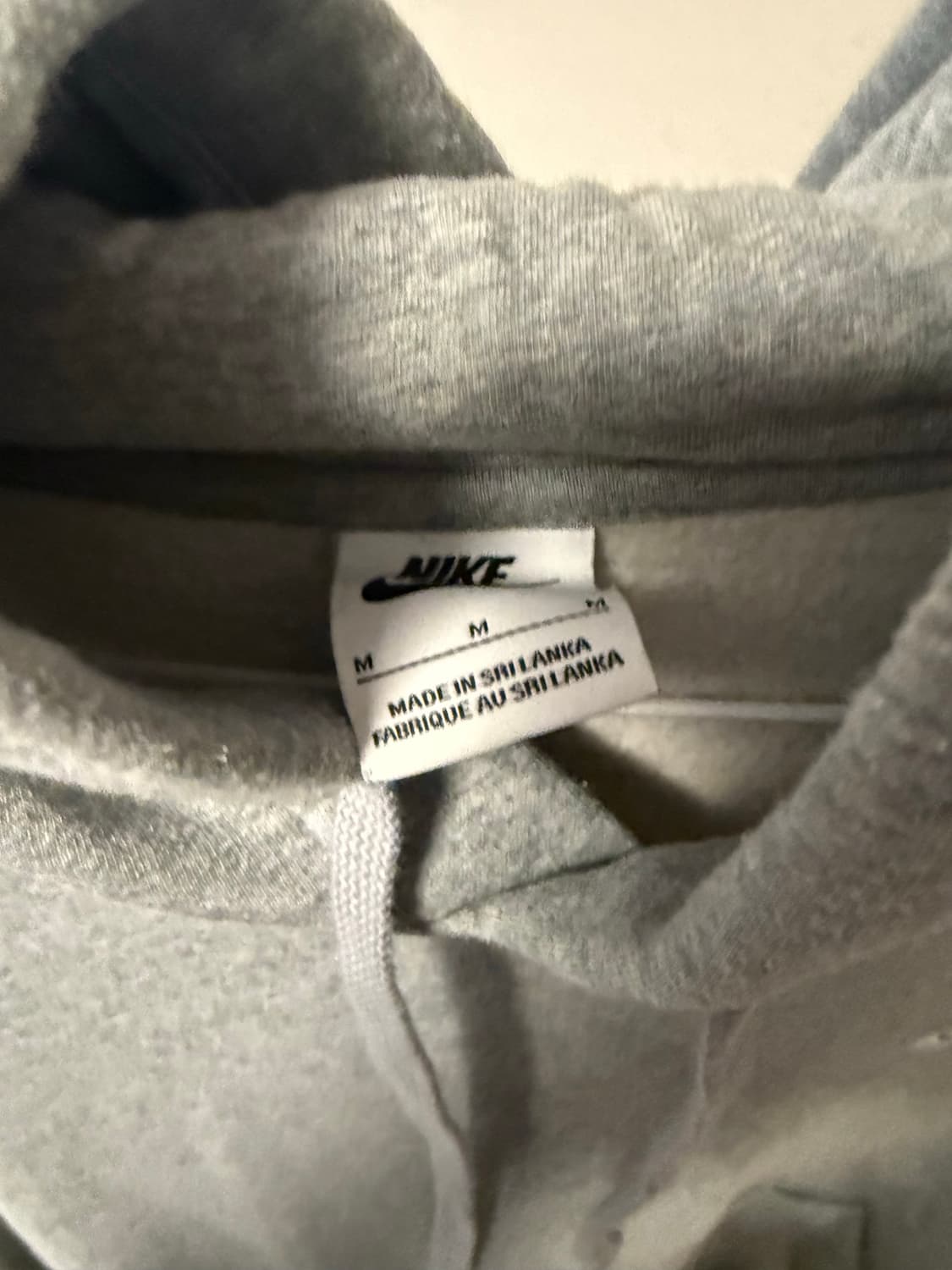나이키 회색 후드 m 사이즈 상품이미지3