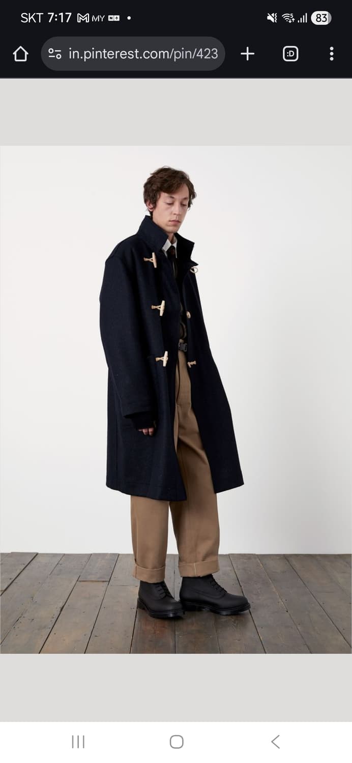 MHL Stand collar duffle coat 상품이미지1