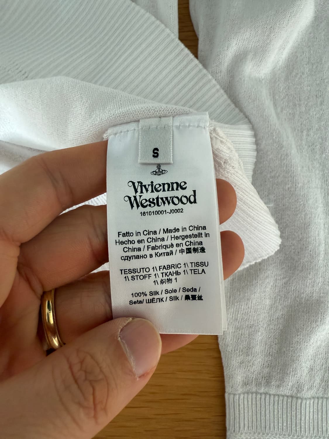 비비안웨스트우드(Viviennewestwood) 실크 가디건 상품이미지8