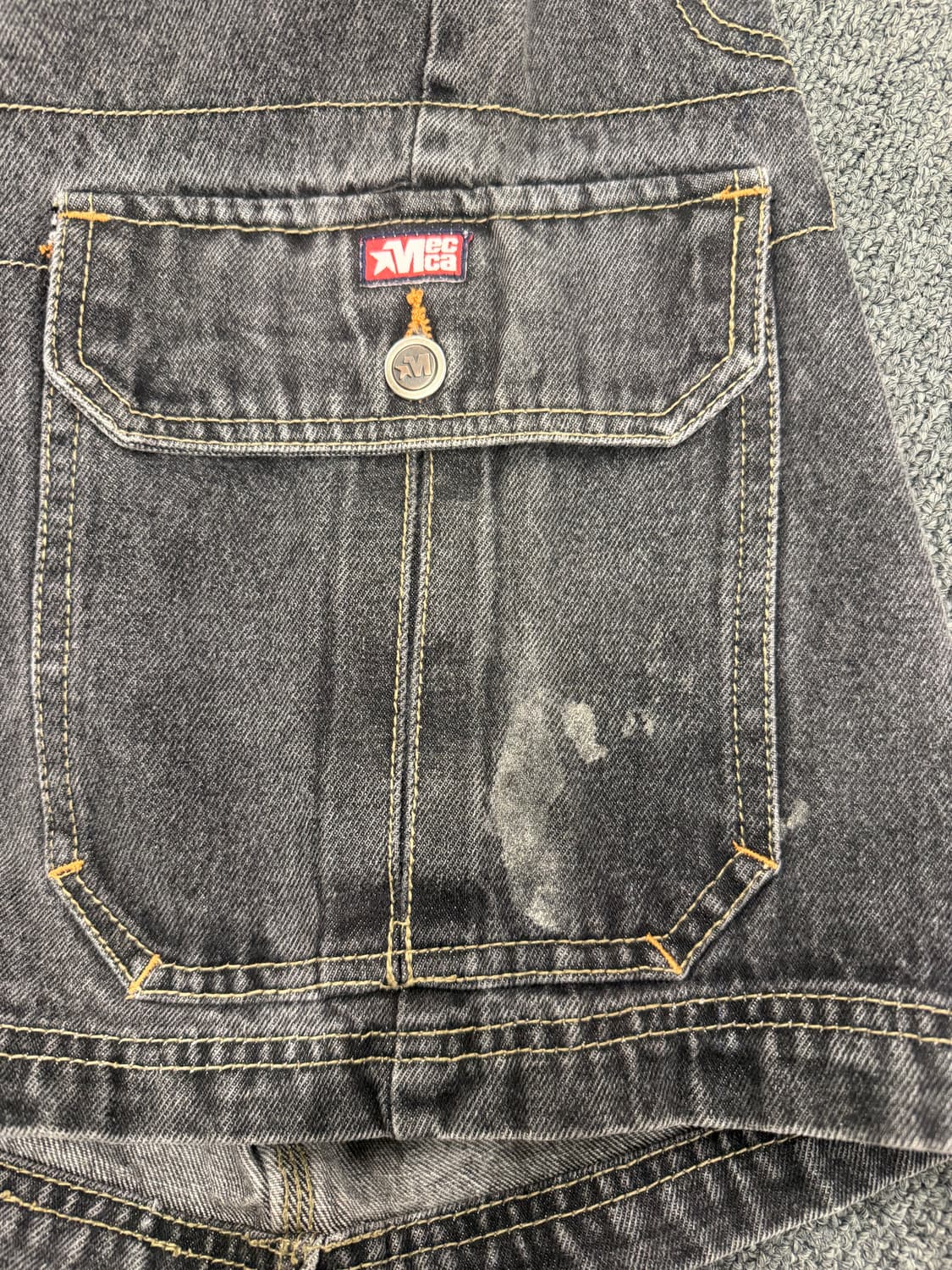 32)Mecca 빈티지 버뮤다 데님팬츠(지퍼) 상품이미지6
