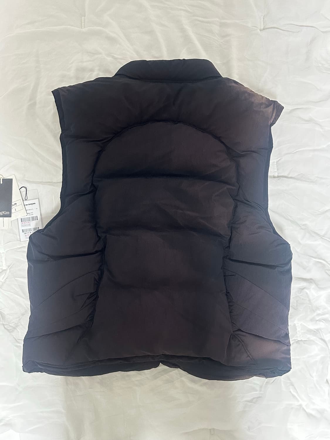 [L] 지용킴 23AW 선블리치 다운 베스트 상품이미지2