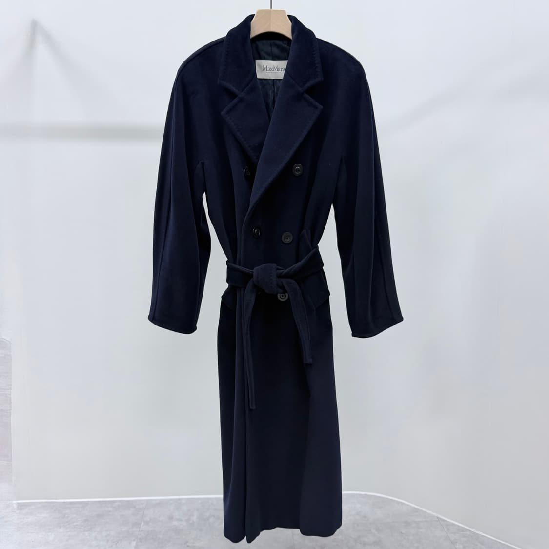 [S+급/40] 막스마라 마담 아이콘 여성 코트 네이비 상품이미지1