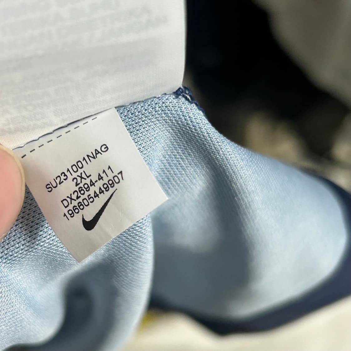 🫶🏻 새상품 나이키 23-24 파리생제르맹 No.19 이강인 유니폼 상품이미지8