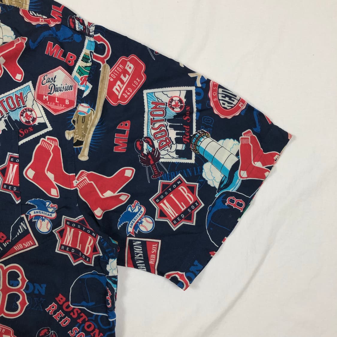 90s reyn spooner mlb 오픈카라 반팔셔츠 상품이미지3