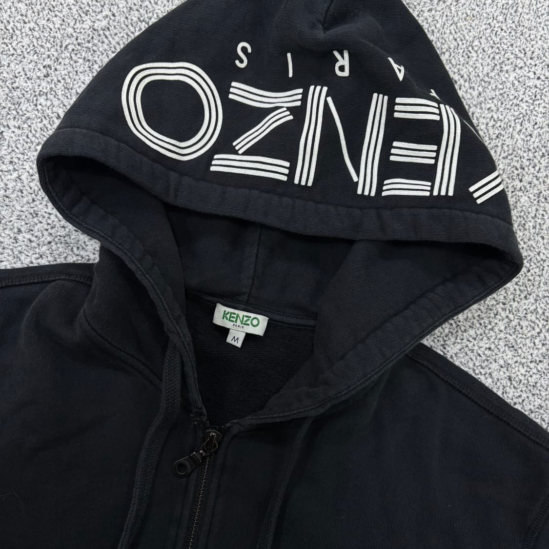 M 겐조 후드 집업 스펠로고 져지 0312J 상품이미지2