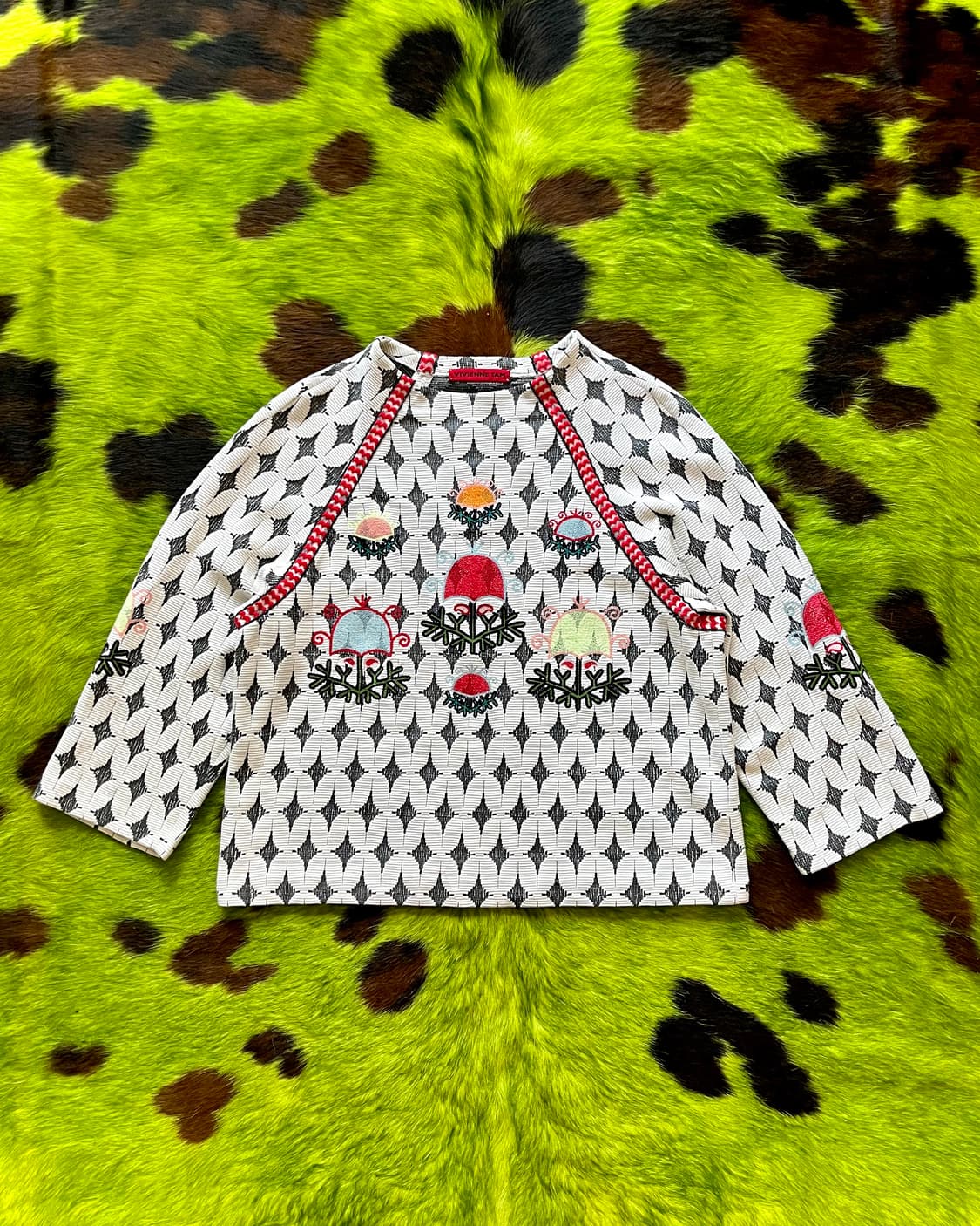 VIVIENNE TAM Oriental Embroidery Top 상품이미지3