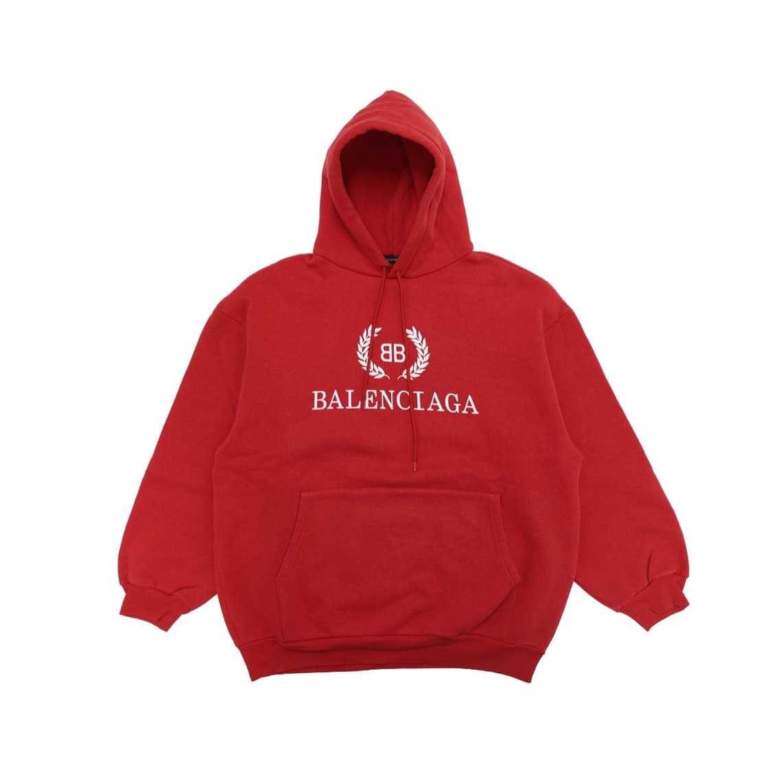 발렌시아가 547765 후드 코튼 레드 상품이미지1
