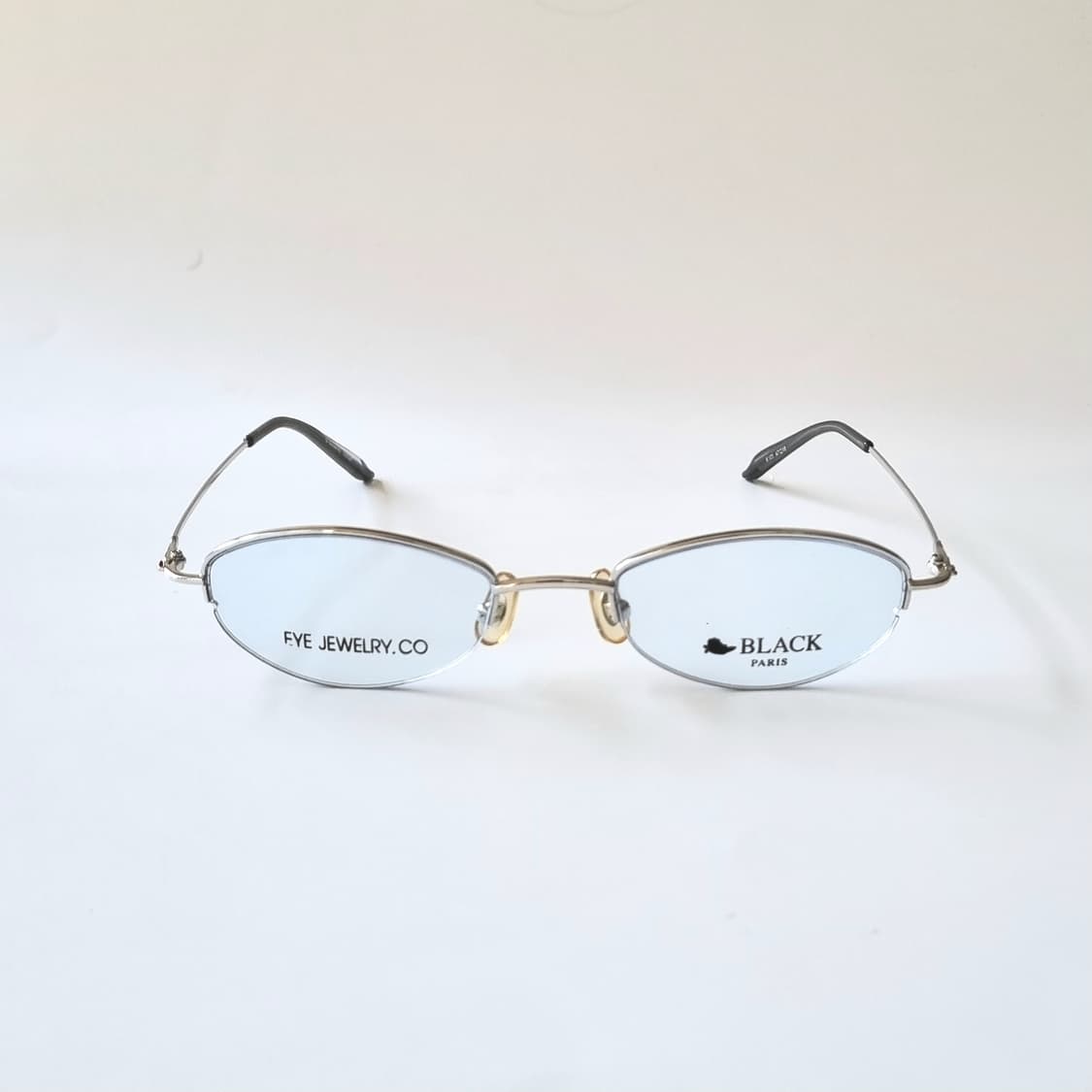 데드스탁 빈티지 긱시크 오벌 프레임 안경테 697 상품이미지2