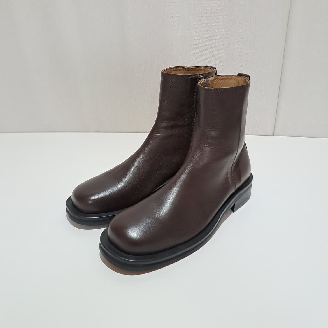 (새상품급) 로스트가든 덱스 브라운 부츠 265 B118 상품이미지1