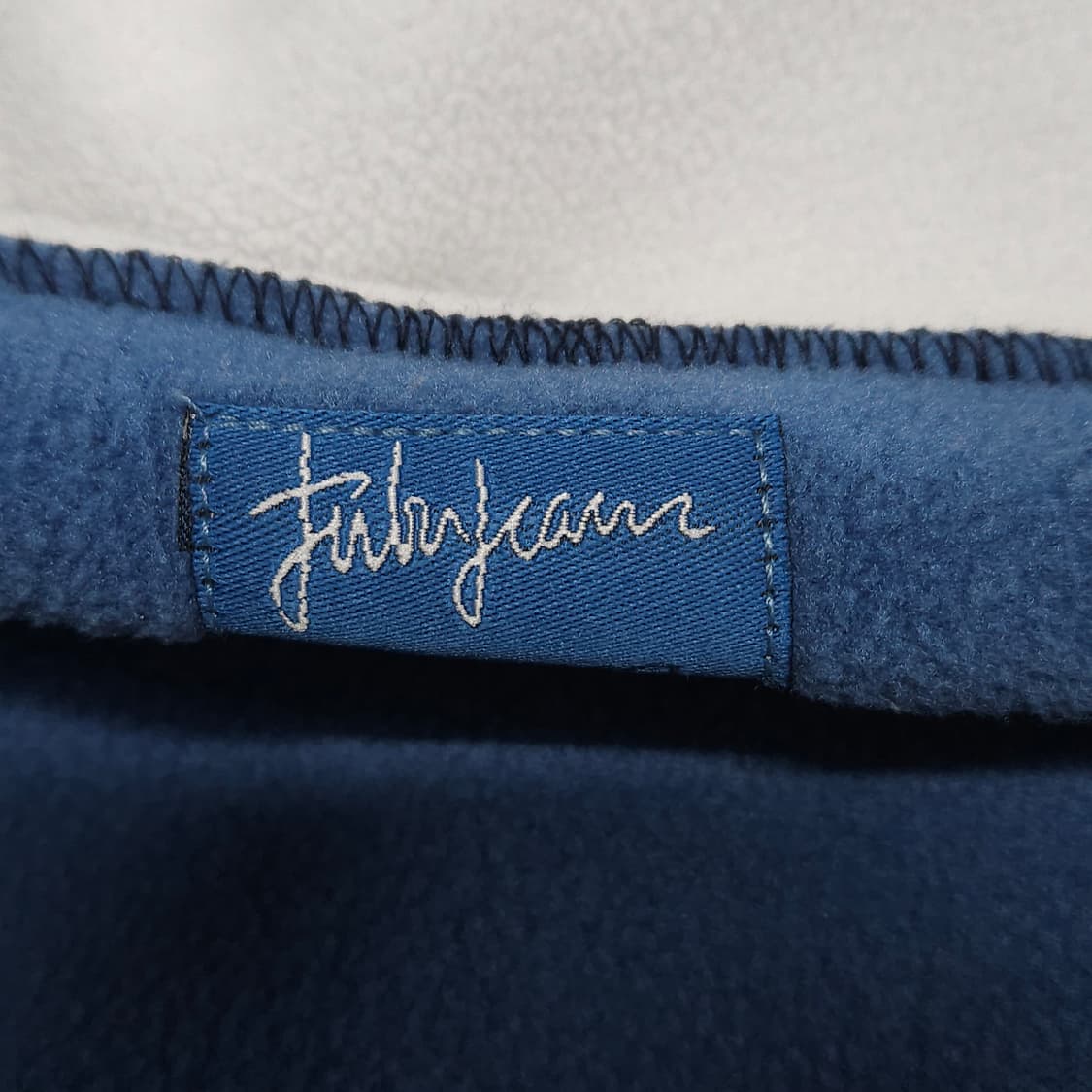 [105]FUBU 후부 1990년대 후리스 후드 집업 블루 네이비 상품이미지6