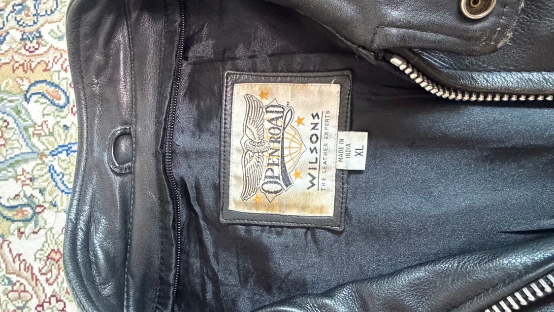 윌슨 카페레이서 레더자켓 상품이미지3