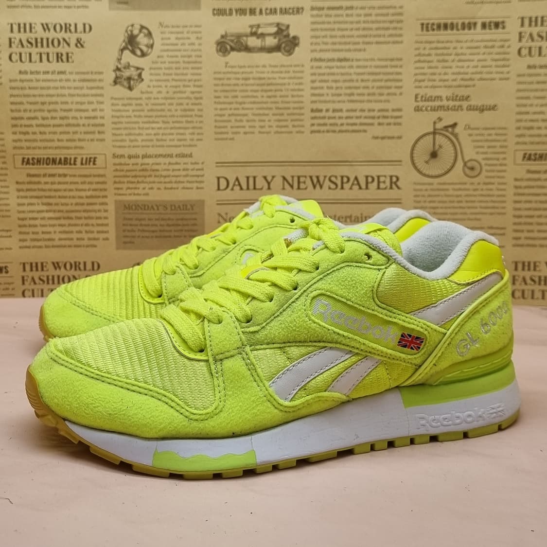 리복 GL 6000 형광 운동화 230 상품이미지1