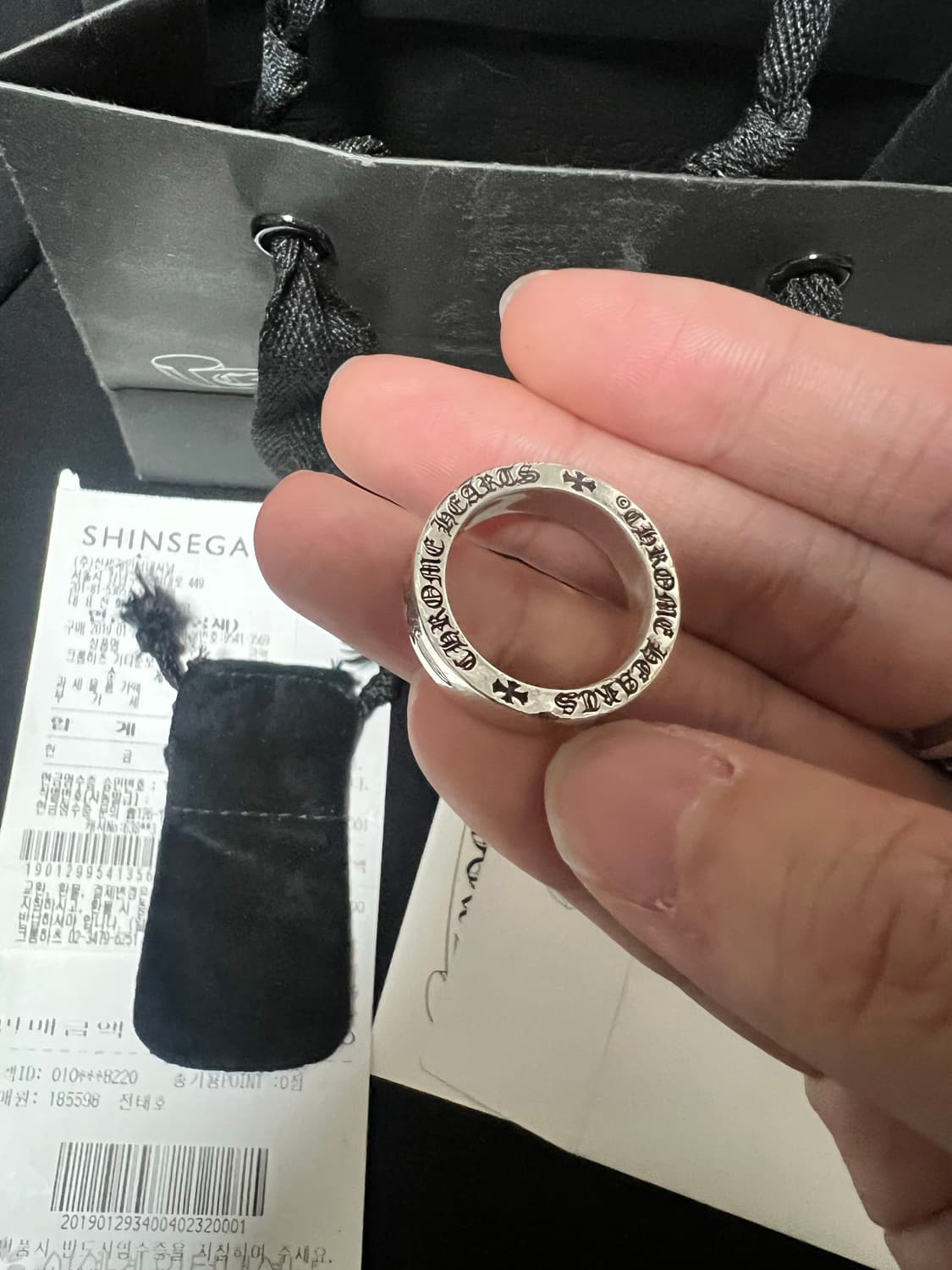 [us8] 크롬하츠 스페이서 대거링 상품이미지3