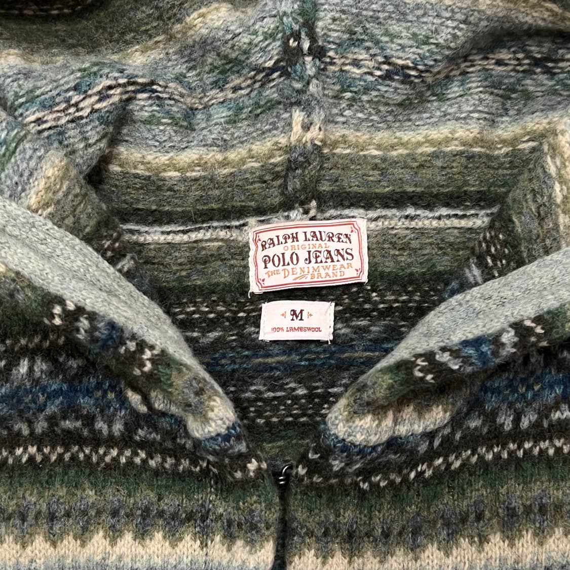 [우먼95] 폴로 진스 후드롱니트집업 상품이미지3