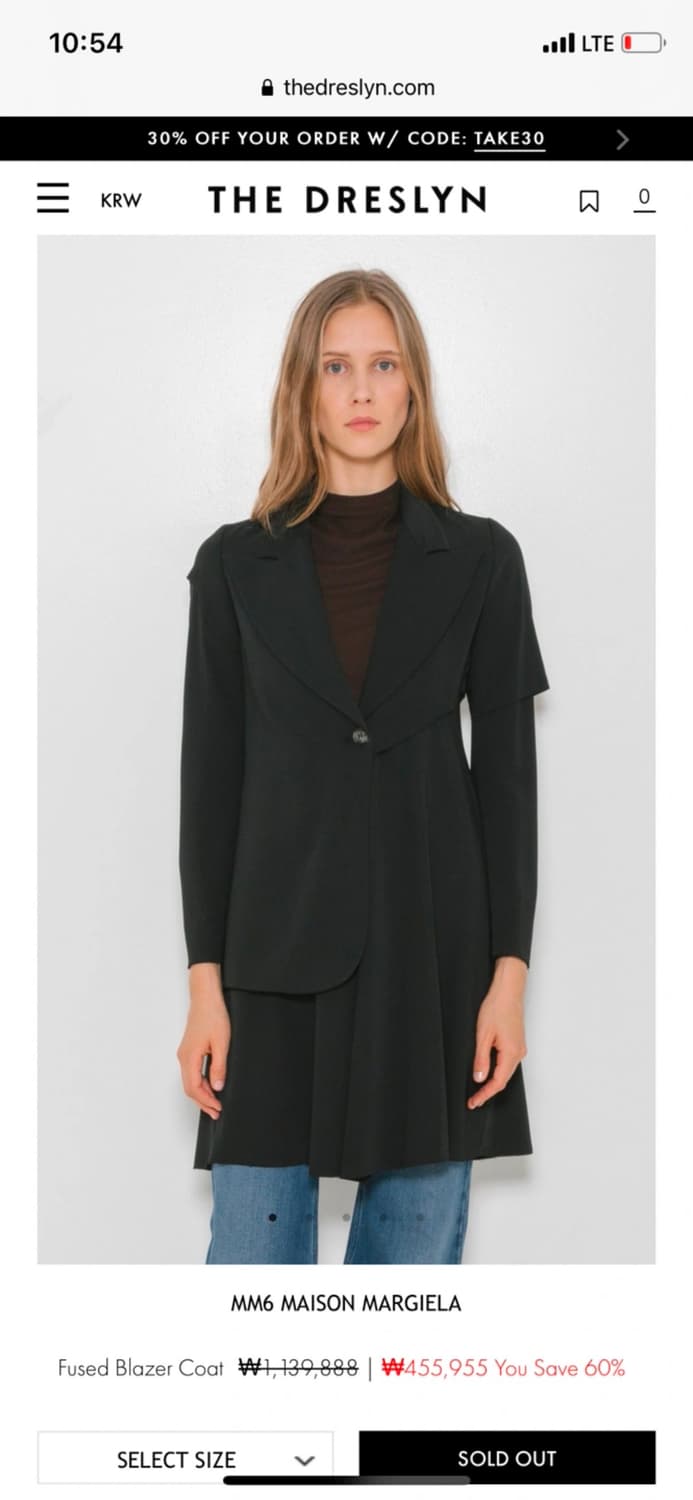 MM6 블레이저 2016SS 제품 XS 상품이미지6