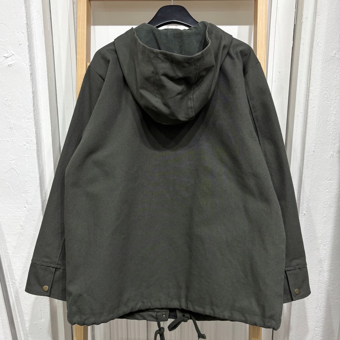 [새상품] 후드 야상 누빔점퍼 워크자켓 2컬러 상품이미지6