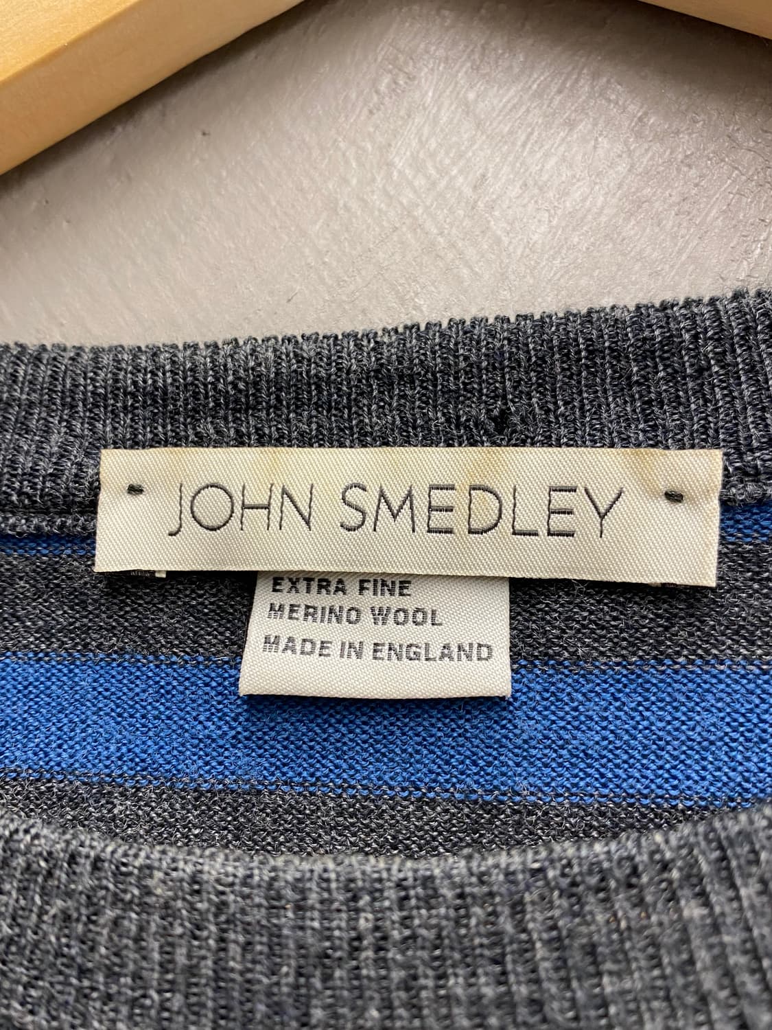 [S] John Smedley 존 스메들리 메리노 울 스트라이프 니트 상품이미지5