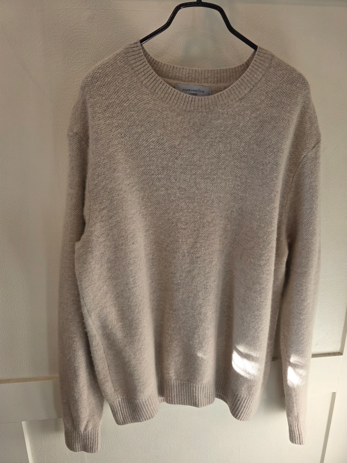 커스텀멜로우 베이지 니트 상품이미지2