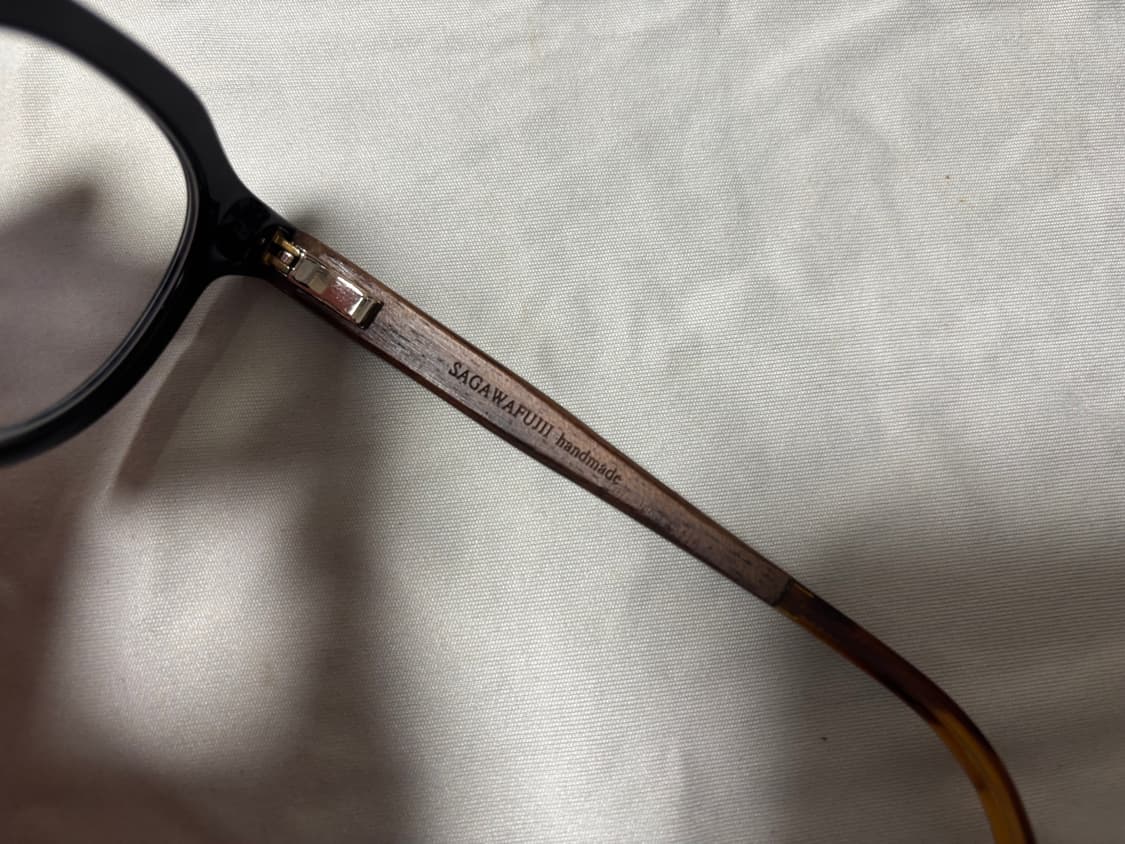 블랙 토마 101 사가와후지이 토마 안경테 상품이미지3