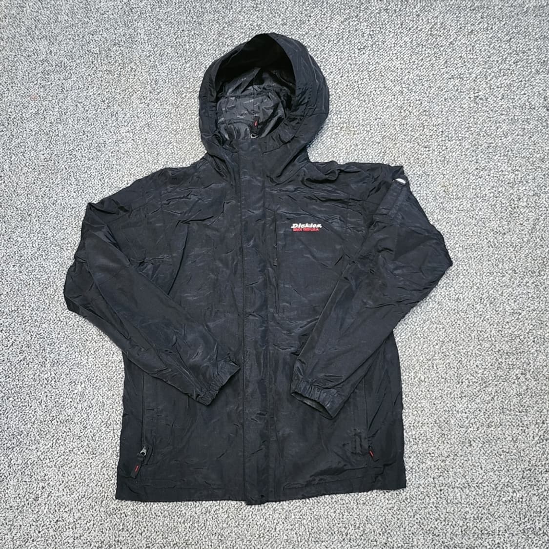 [L] 디키즈 블랙 후드 바람막이 자켓 (2974) 상품이미지1