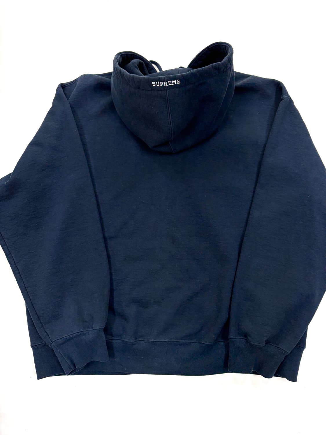 슈프림 S 로고 후드집업 네이비 24FW 상품이미지8