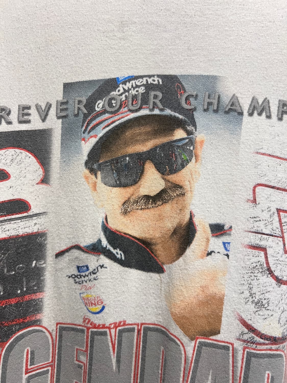 [L]USA 빈티지 NASCAR 레이싱 롱슬리브 티셔츠 상품이미지3