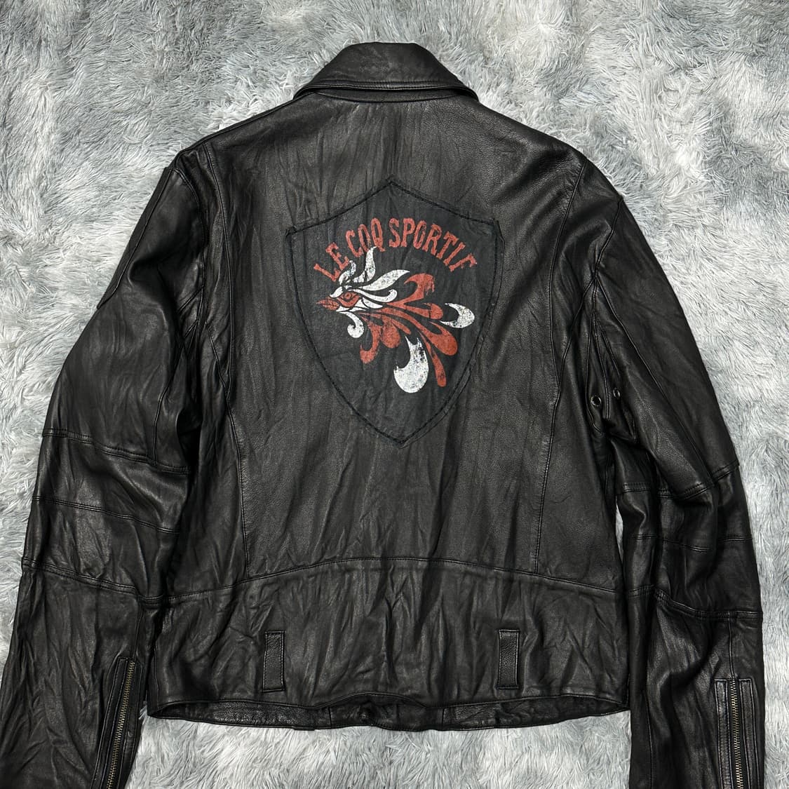 르꼬끄 올드스쿨 양가죽 라이더 자켓 105 상품이미지3