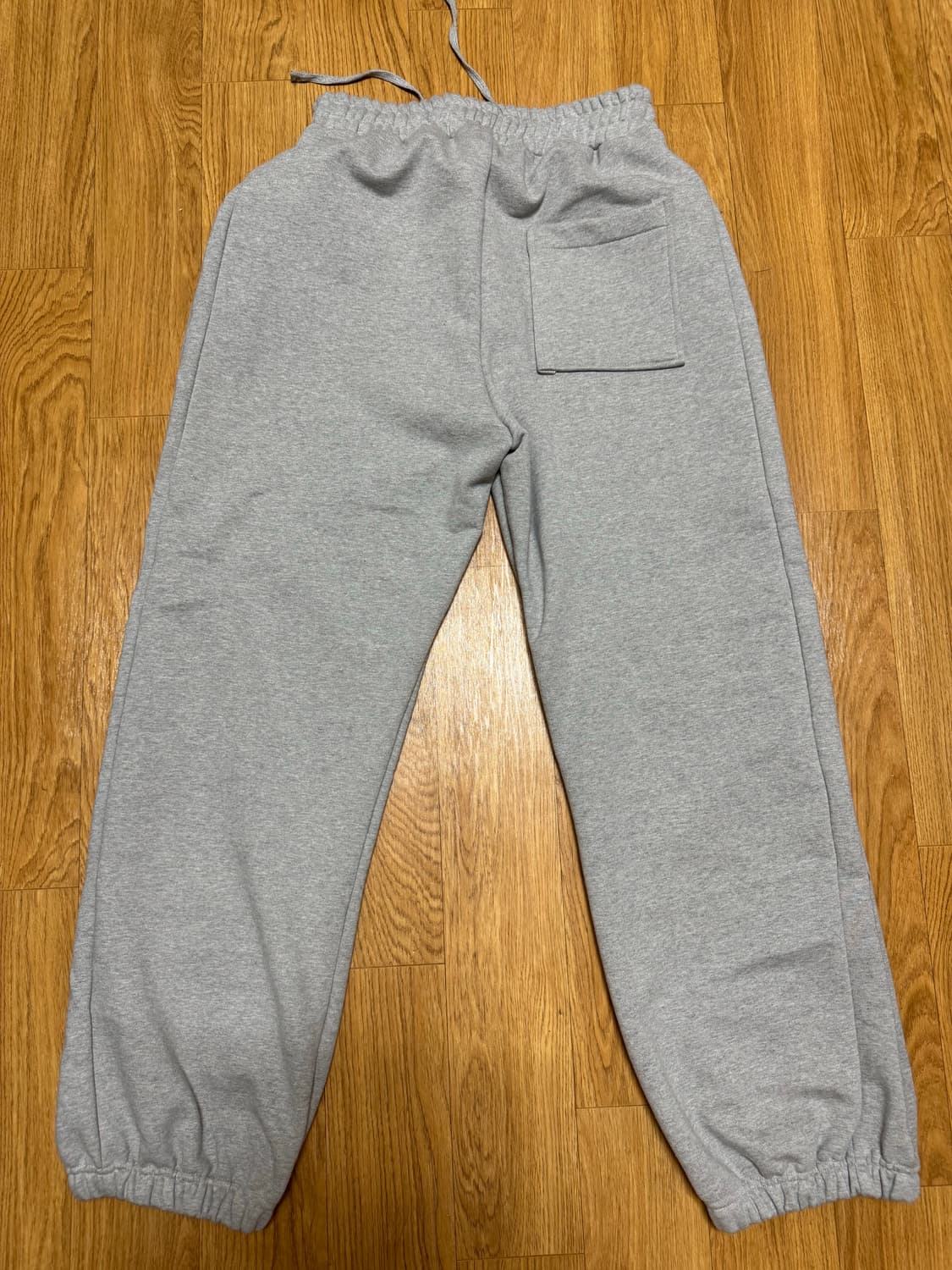 mjd 사이드 스냅 와이드 헤비스웨트 팬츠 그레이 L 상품이미지3