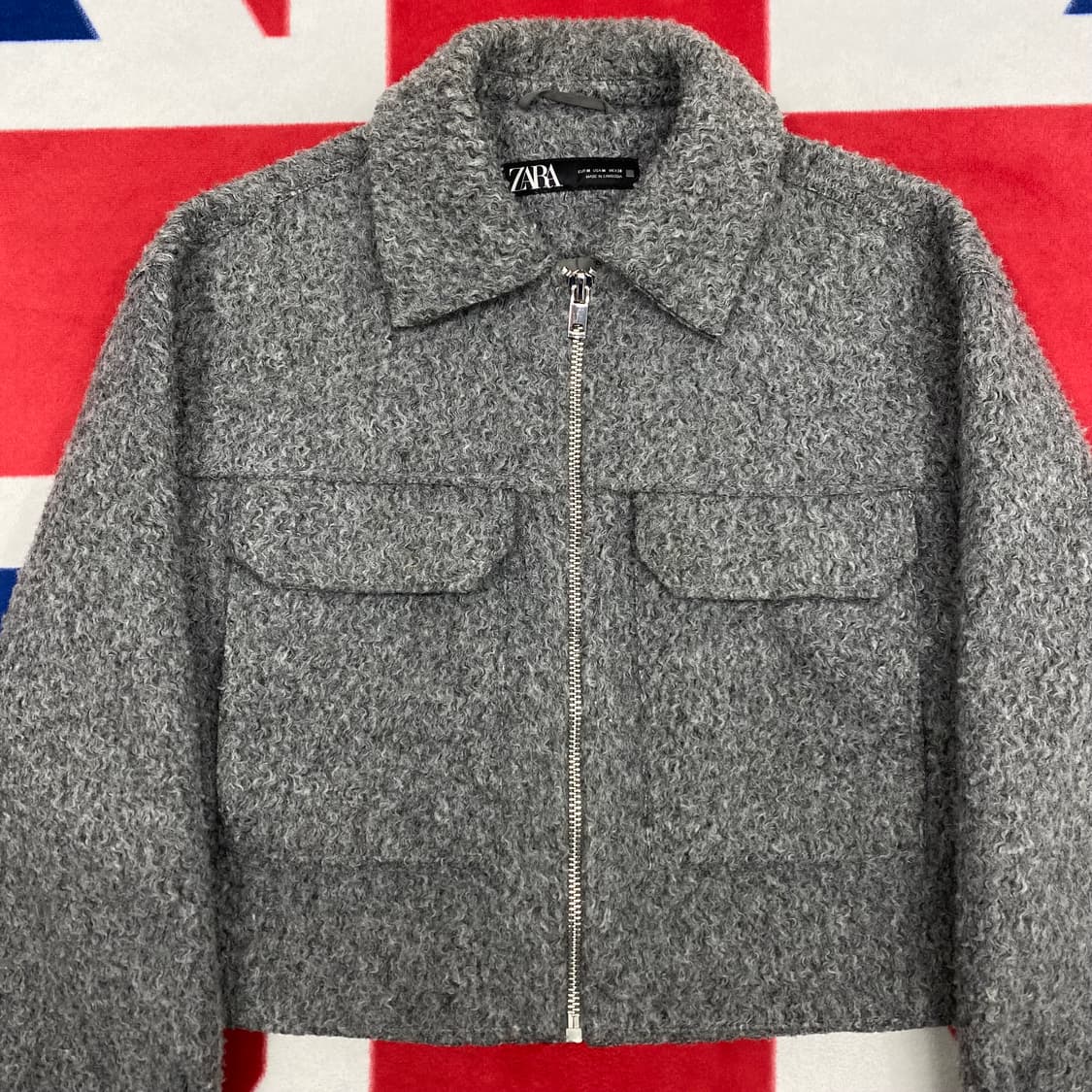 자라 오버핏 자켓 여성 M  상품이미지3