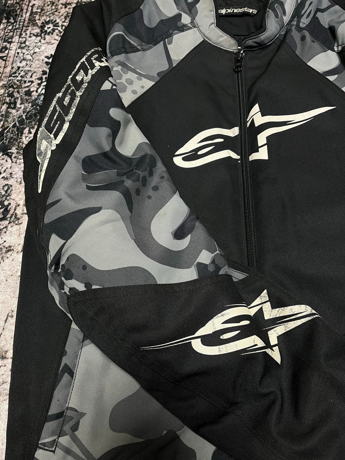 알파인스타 스나이퍼 에어 플로 카모플라쥬 바이커 자켓 (M) 상품이미지4