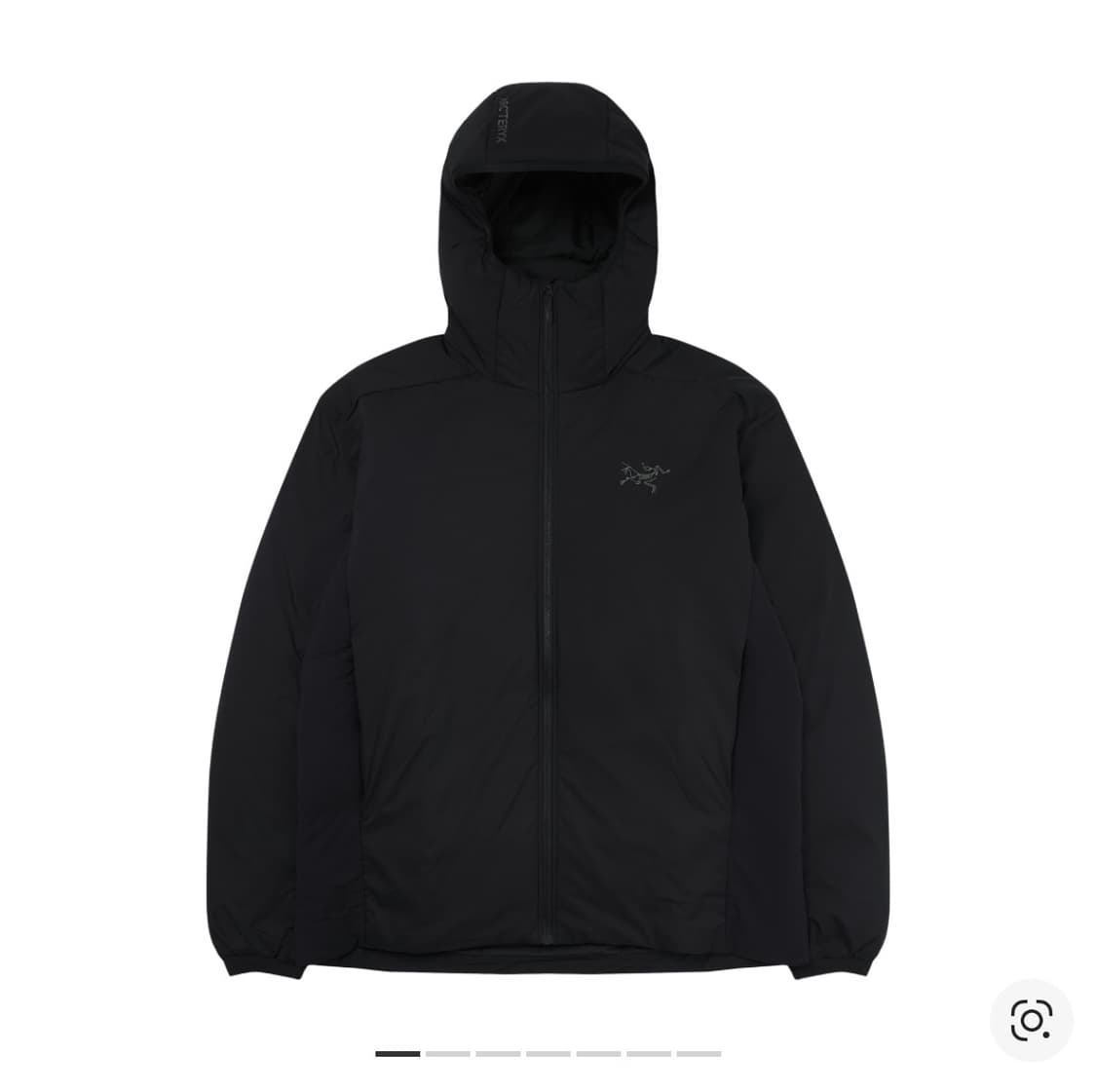 아크테릭스 아톰 SV 후디 블랙 M size 판매 상품이미지1