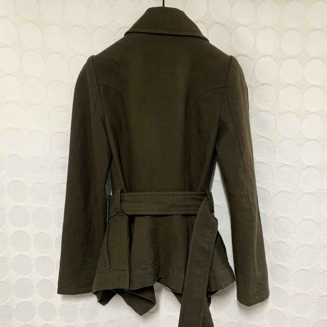 비비안 웨스트우드 크롭 바이커 울 코트 상품이미지5