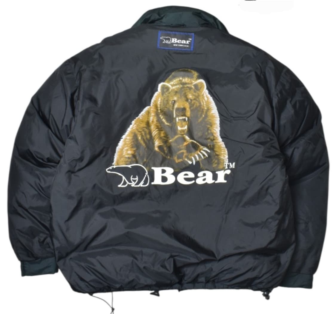 90S 베어 USA 리버시블 패딩 덕다운 자켓 N1269 상품이미지4