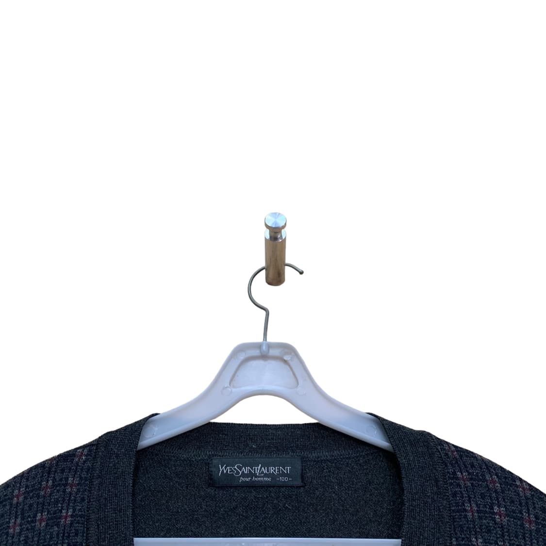 입생로랑 챠콜 가디건 상품이미지3