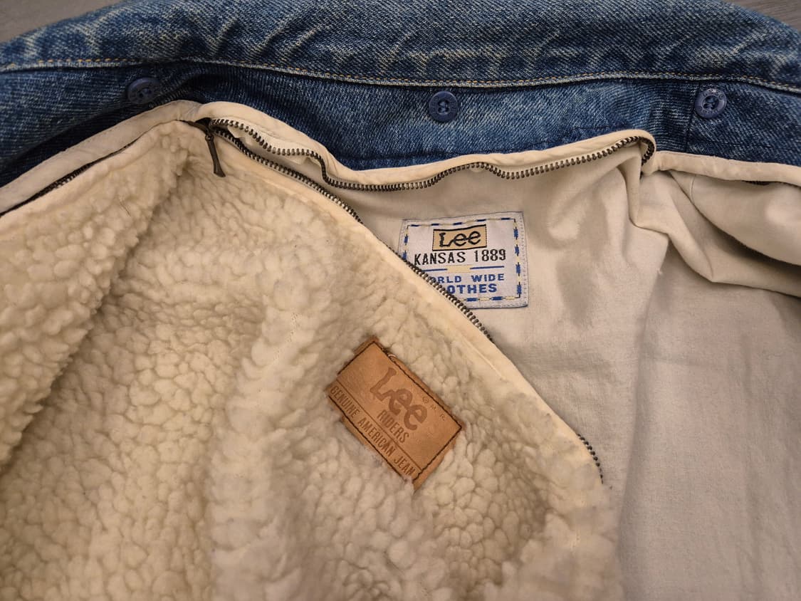 90s Lee 쉐르파 데님 자켓 상품이미지7
