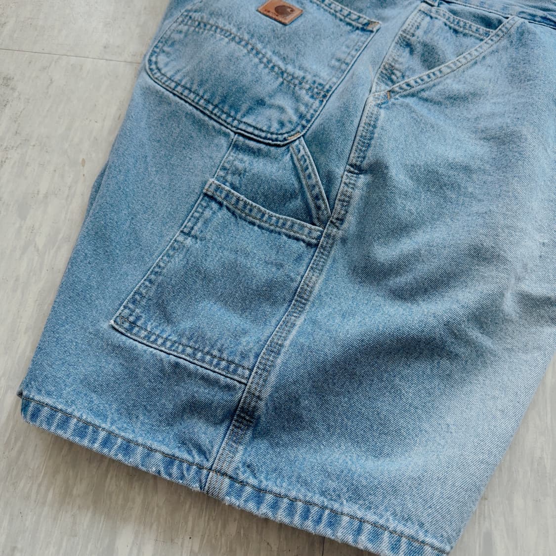 칼하트 Carhartt 데님 워크 쇼츠 반바지 B29 상품이미지4