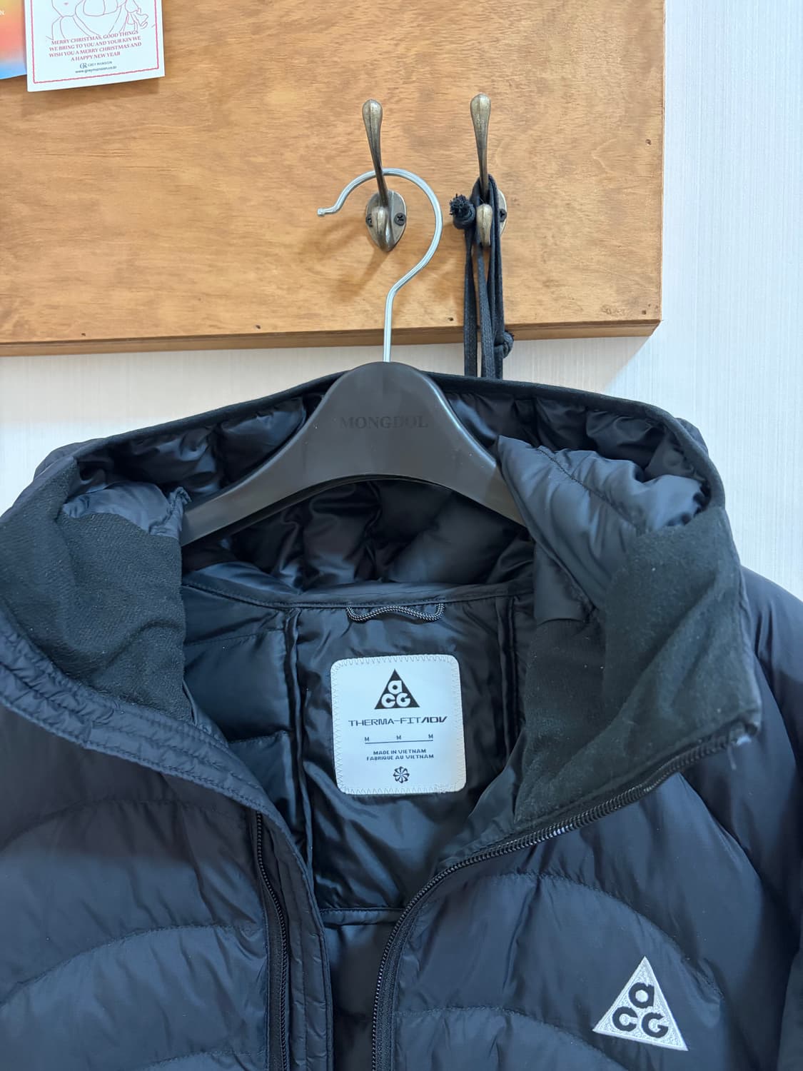 나이키 ACG 라바 플로우 여성 패딩 M 블랙 상품이미지5