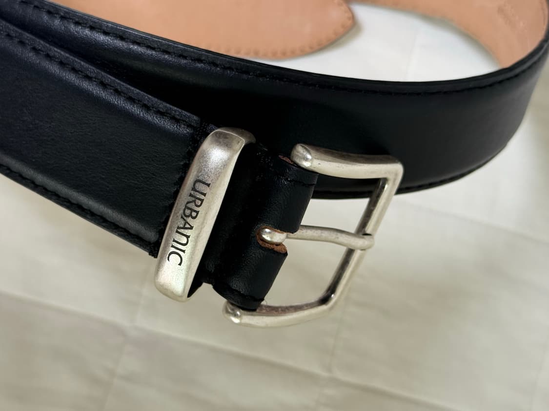 얼바닉30 보나 와이드 벨트 블랙 상품이미지4