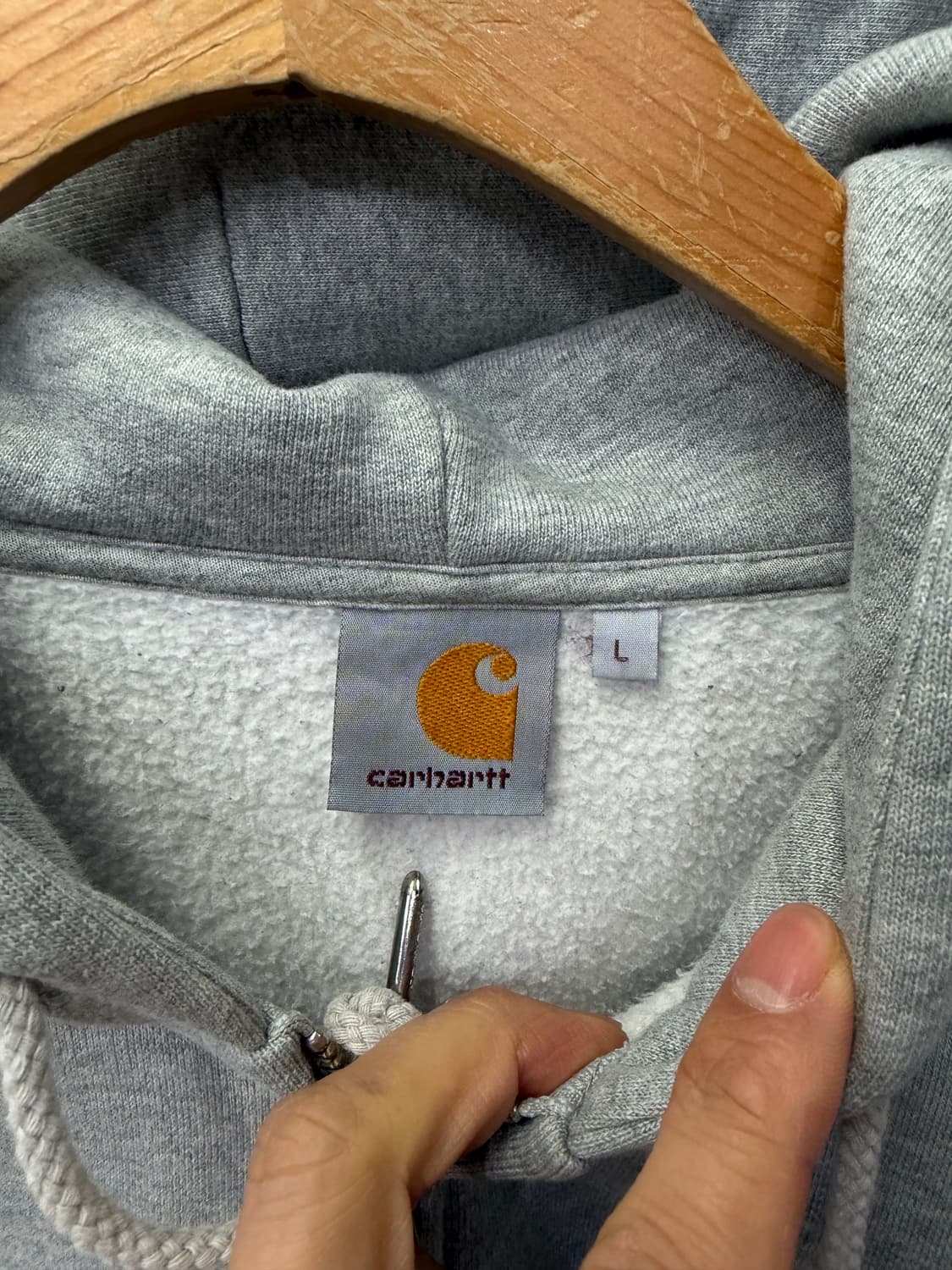 정품) 칼하트 남성 후드집업 L 상품이미지6