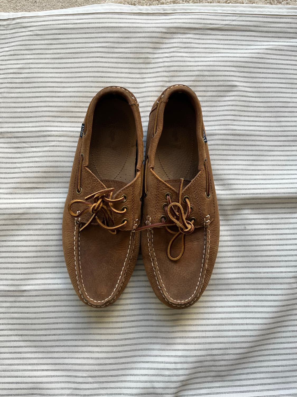 폴로 랄프 로렌 레더 보트슈즈 (265-270) 상품이미지2