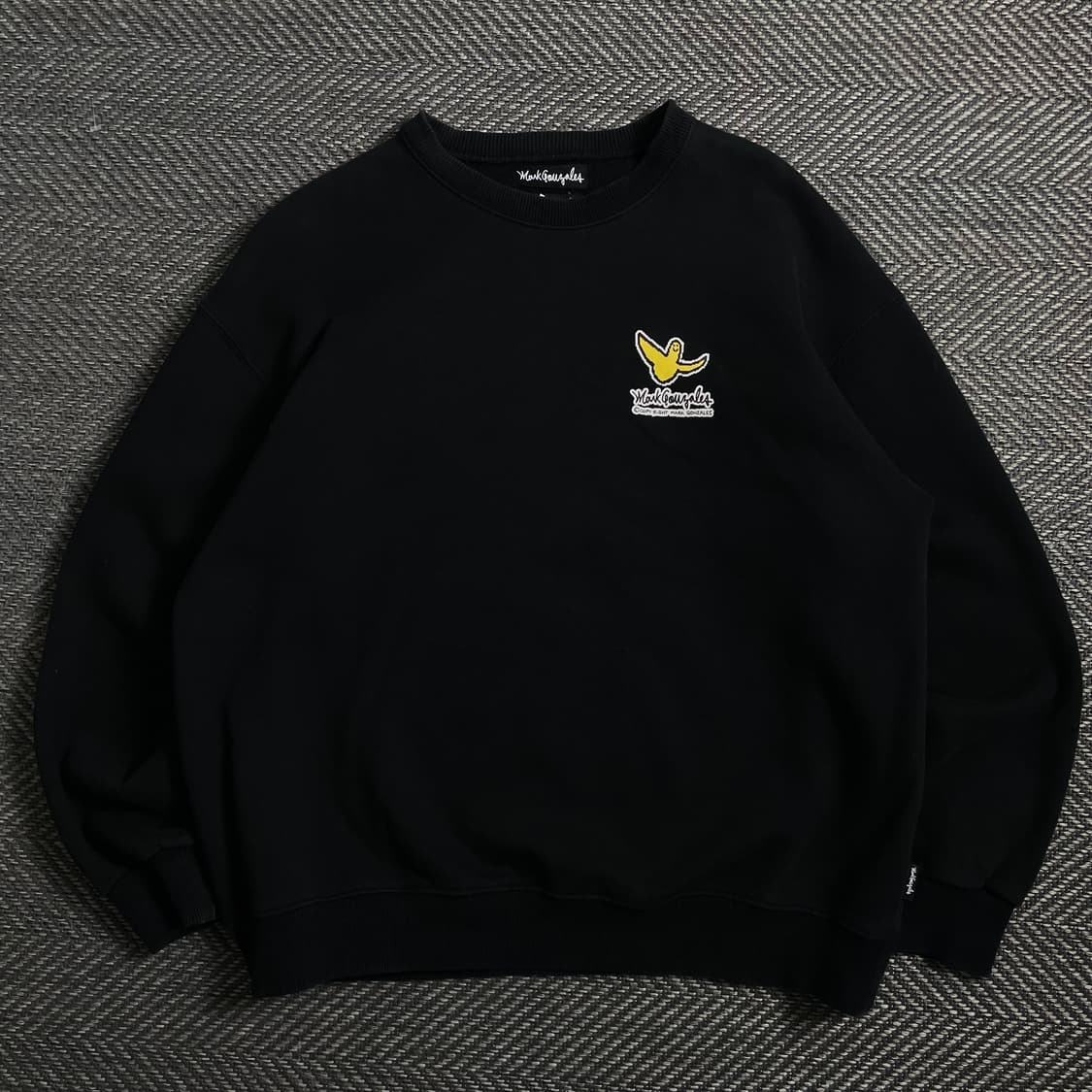 마크 곤잘레스 박시핏 블랙 맨투맨y 4237 상품이미지2