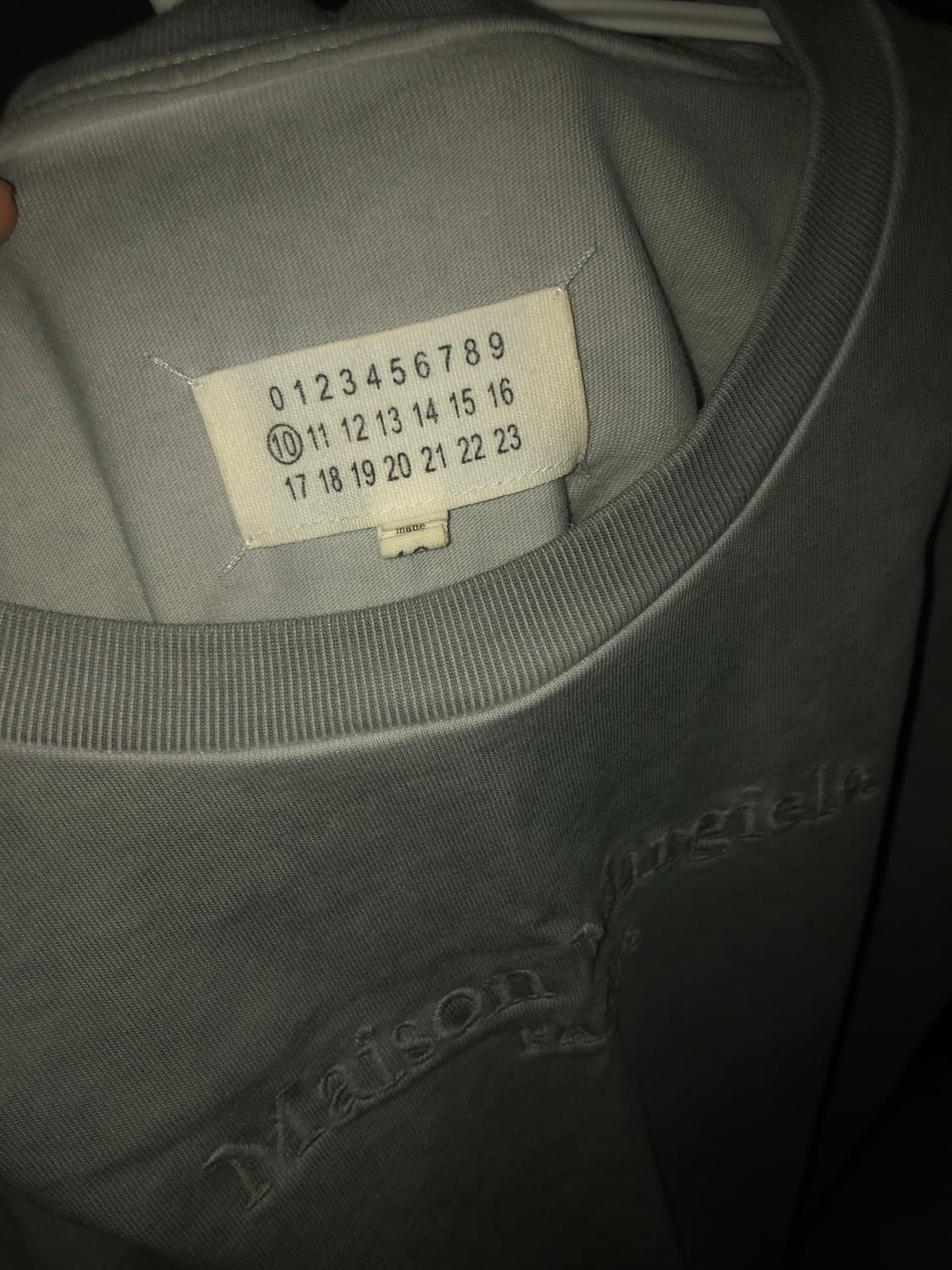 마르지엘라 피그먼트 반팔티 정품 상품이미지1