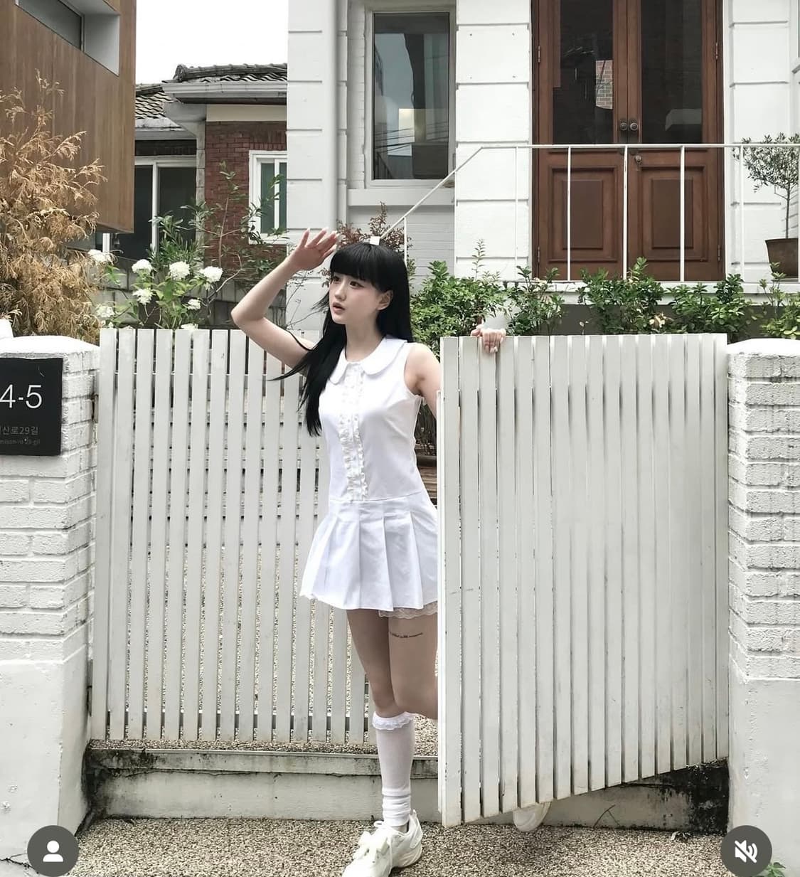 새제품 벨리아르 X 워니하우스 콜라보 디어버니 원피스 m 화이트 상품이미지1