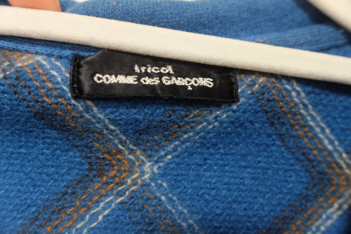 꼼데가르송 트리콧 라운드 카라 블라우스 상품이미지6