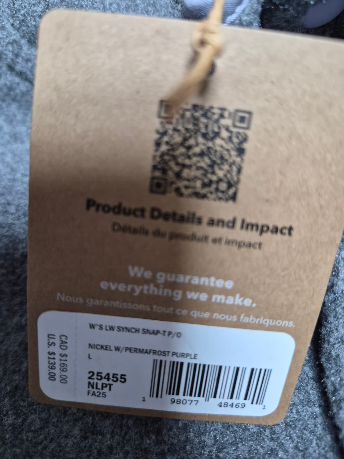 (새상품) 파타고니아 신칠라 L 상품이미지2