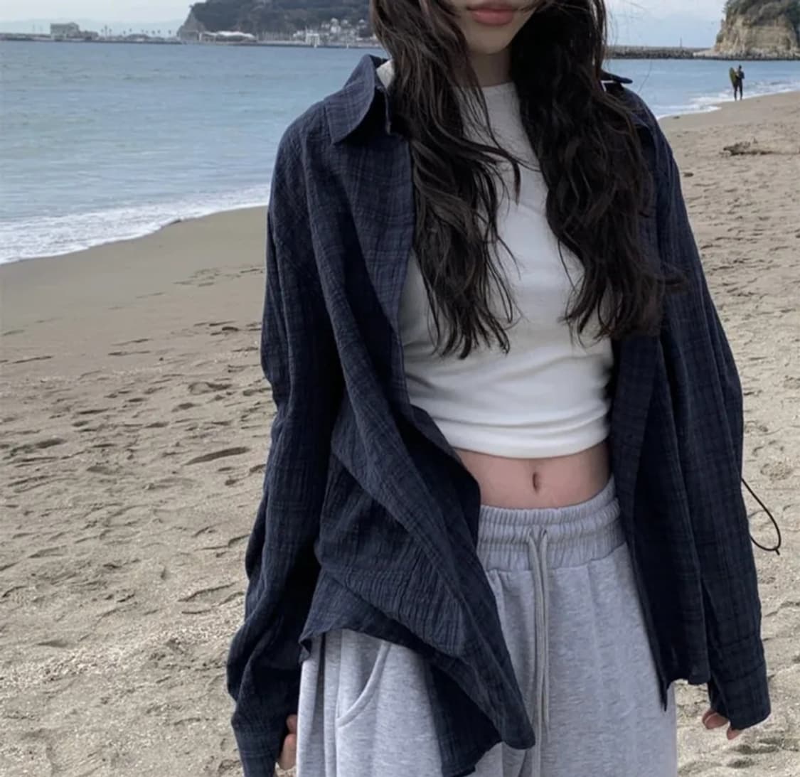애니원모어 체크 셔츠 상품이미지1